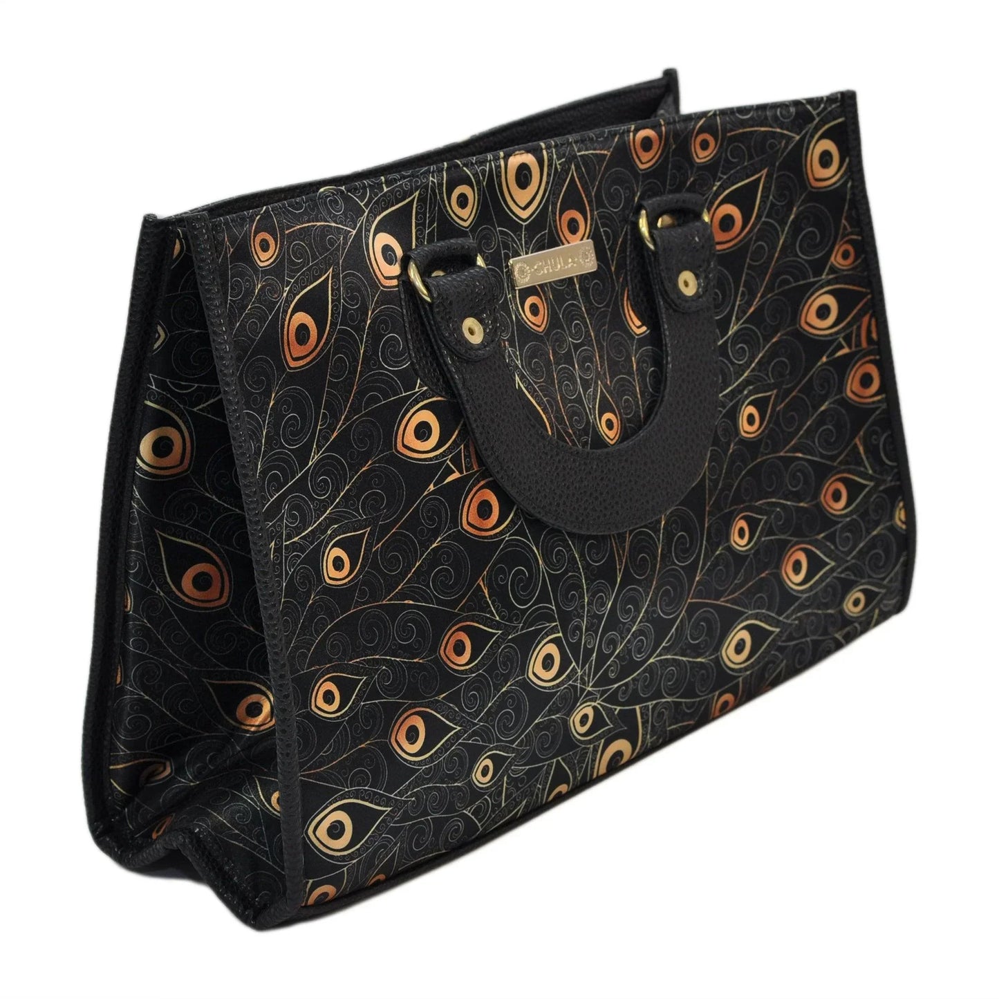 Bolso de mano y bandolera grande de mujer Basket Peacock Golden | CHULA Tulum - CHICA del Sur
