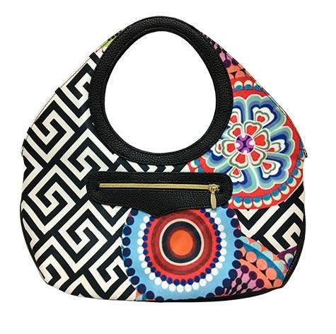 Bolso de mano mediano Mini Nicole Círculos | CHULA Tulum - CHICA del Sur