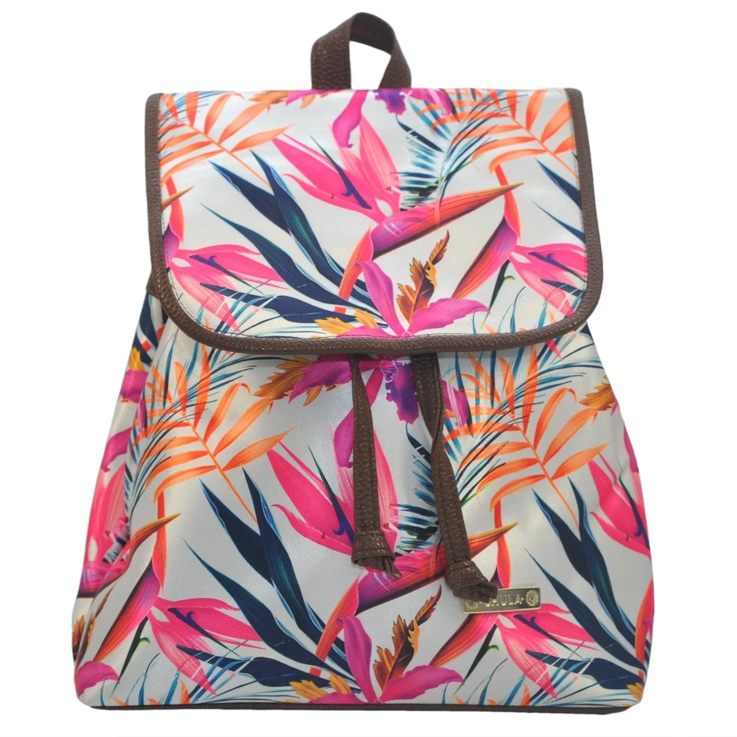 Mochila de Mujer grande BagPack Celine Paraíso de Orquídeas | CHULA Tulum - CHICA del Sur