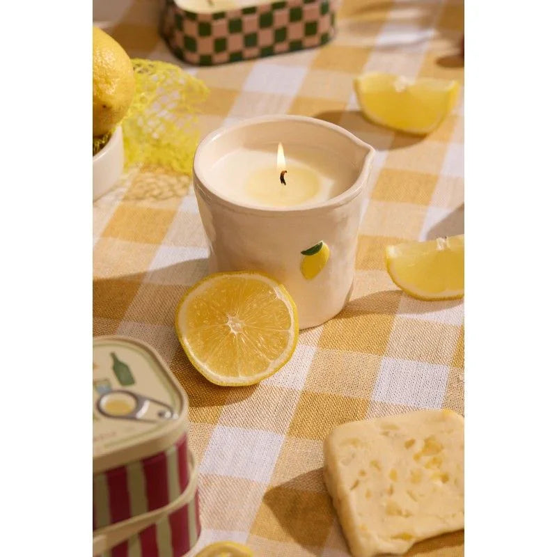 Vela de Cerámica Paddywax Bistro 226g - Limón Meyer | Frescura Cítrica y Diseño Artesanal - CHICA del Sur