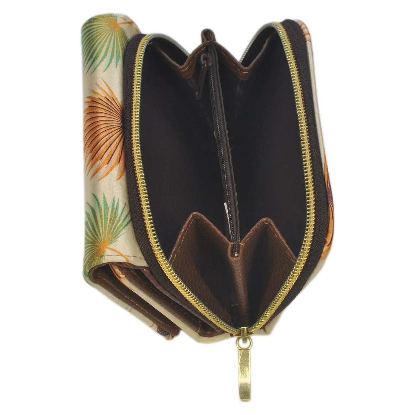 Cartera Mediana para Mujer Dalia Loro Celestial Aves Cuero Vegano | CHULA Tulum - CHICA del Sur
