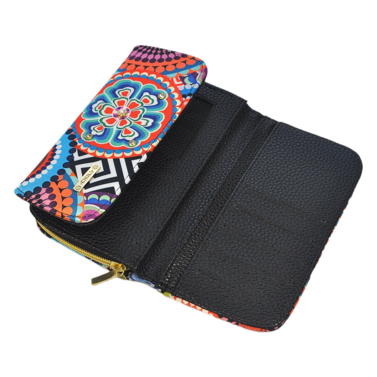 Billetera grande de Mujer Marie CÃrculos | CHULA Tulum - CHICA del Sur