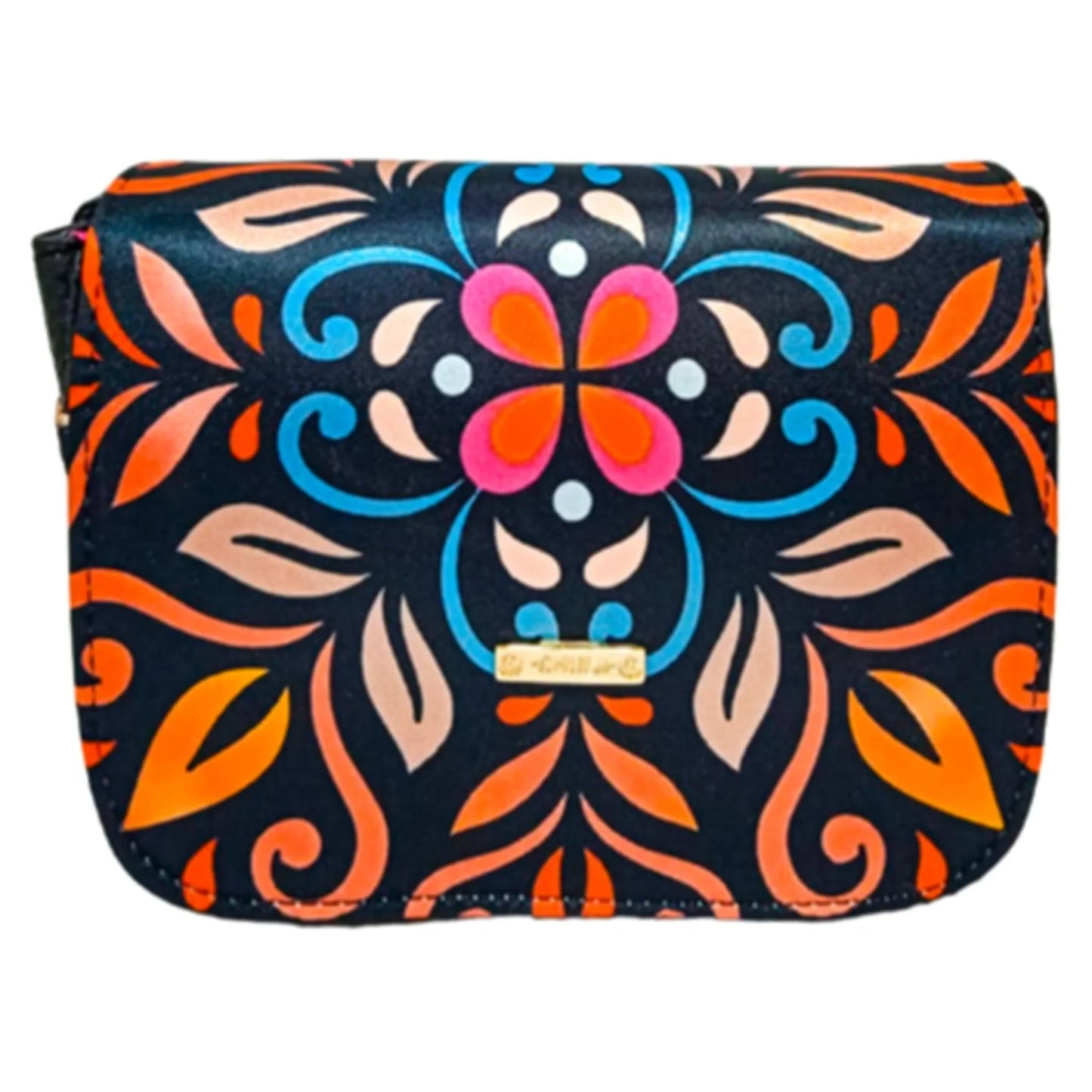 Bolso bandolera pequeño Julie Shoulder Mandala Gautama colorida | CHULA Tulum - CHICA del Sur