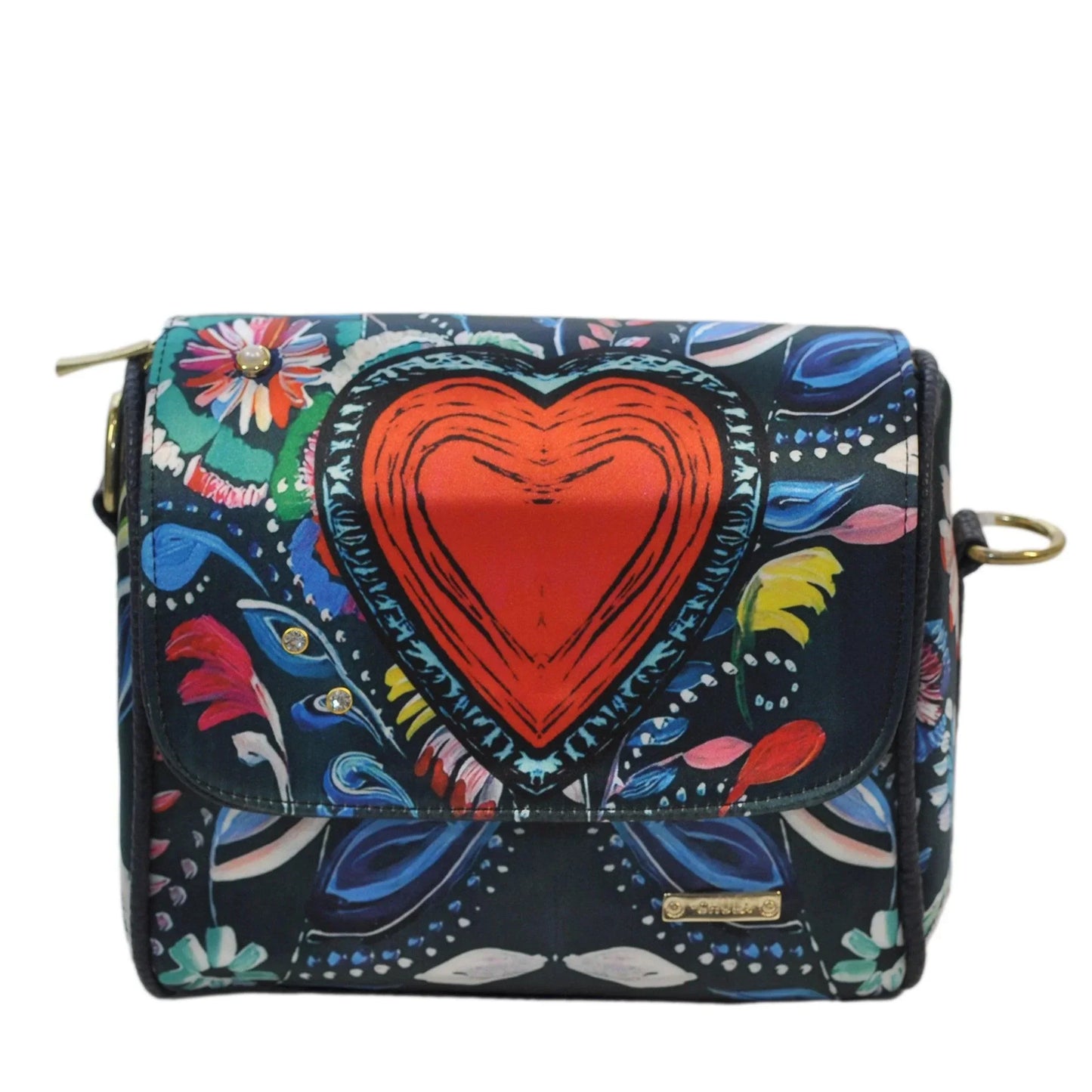 Bolso Bandolera pequeño Mini Baúl Daily Heart Corazón | CHULA Tulum - CHICA del Sur
