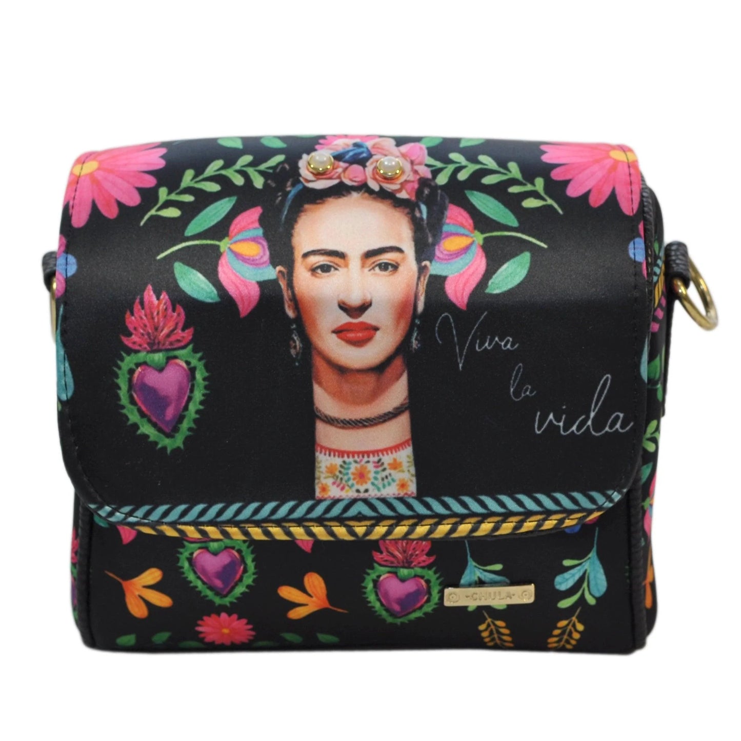 Bolso Bandolera pequeño Mini Baúl Frida Rouse | CHULA Tulum - CHICA del Sur