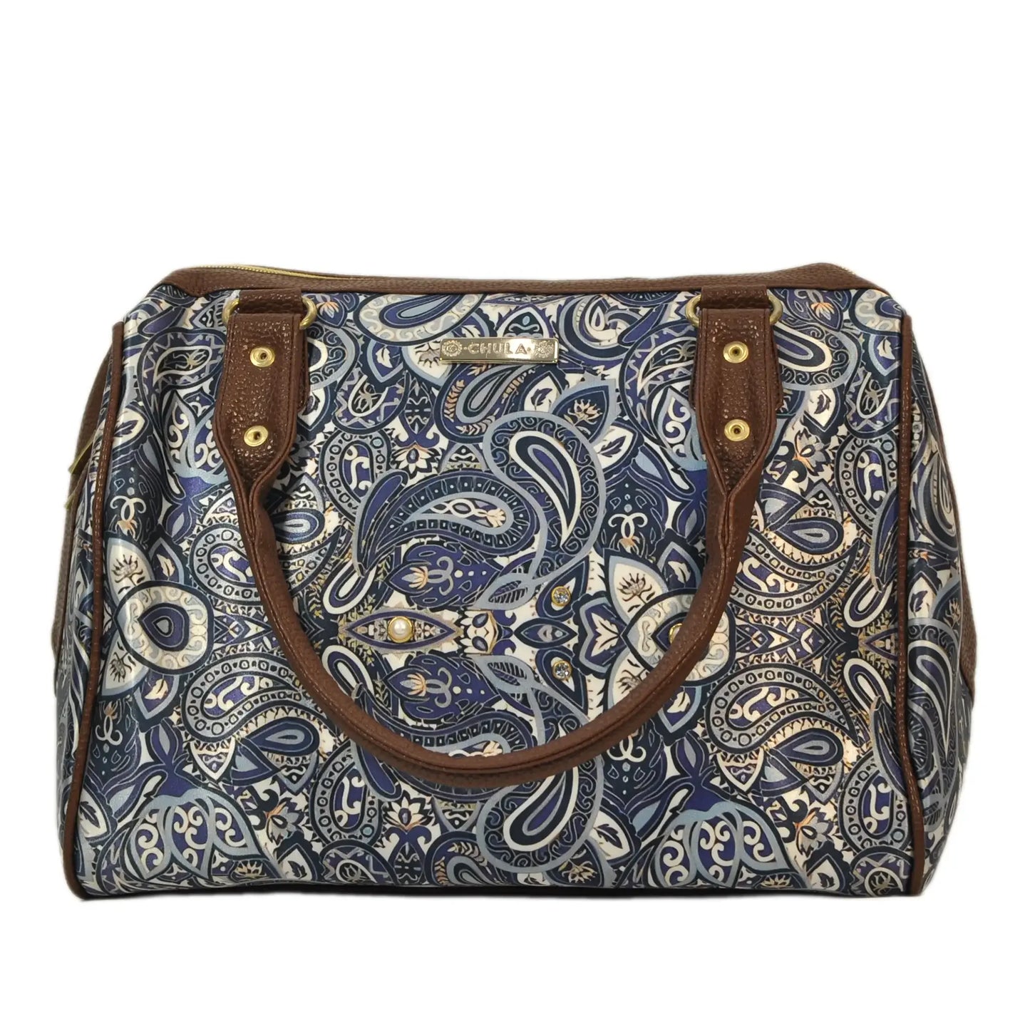 Bolso de hombro mediano Celia Garigol Morado | CHULA Tulum - CHICA del Sur