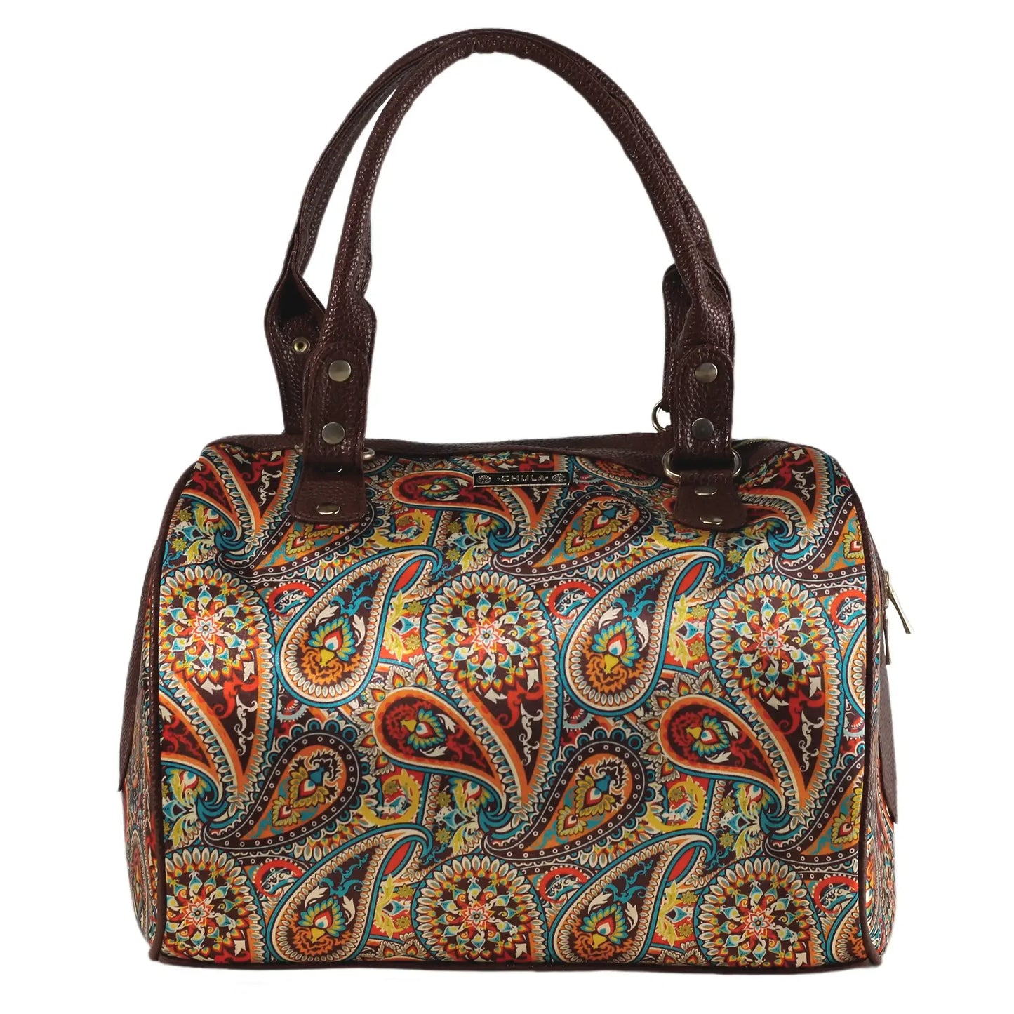 Bolso de hombro mediano Celia Garigol Naranja | CHULA Tulum - CHICA del Sur
