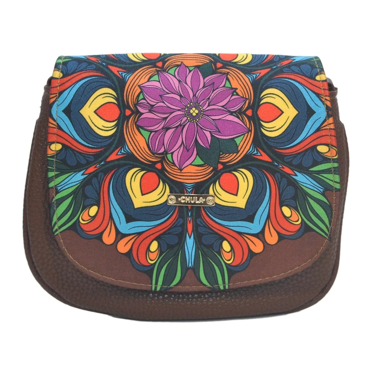 Bolso bandolera pequeño de mujer Iris Multicolor | CHULA Tulum - CHICA del Sur