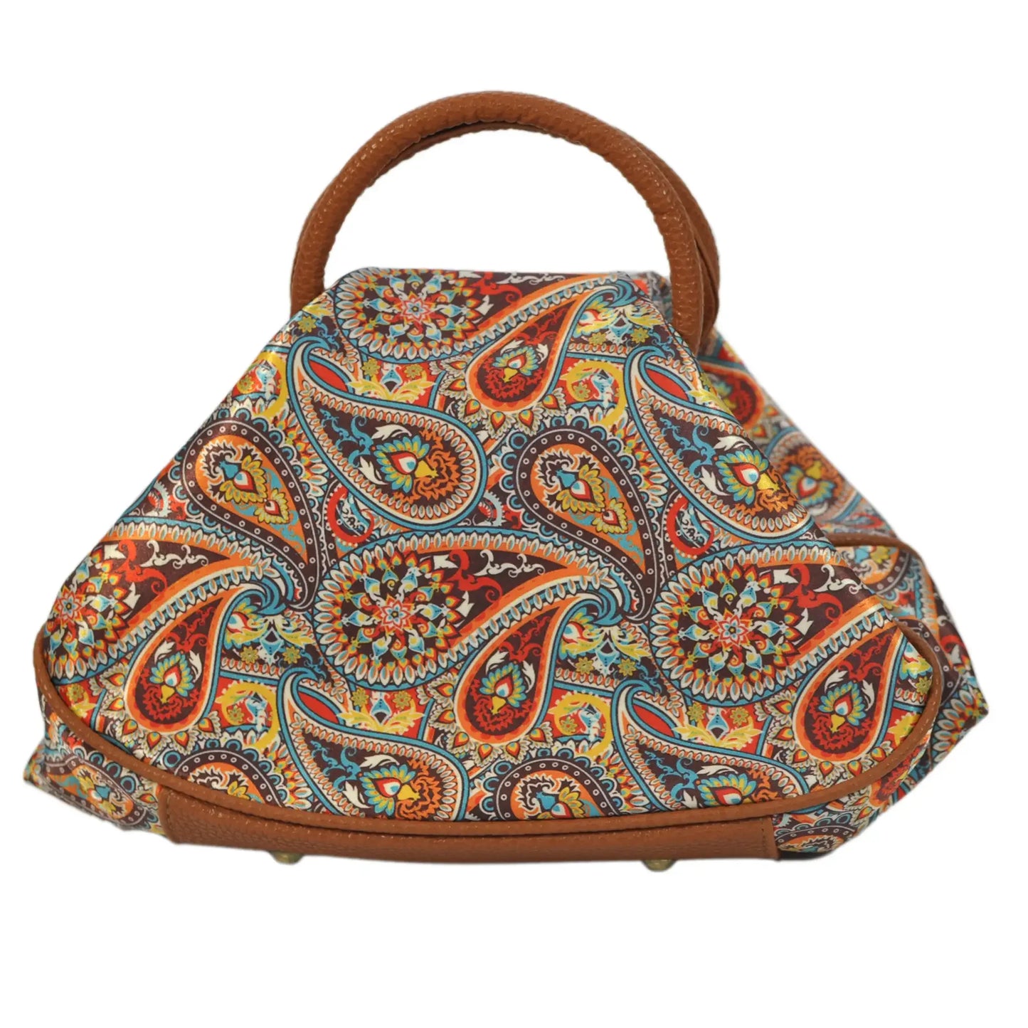 Bolso de mano y Bandolera mediano Monique Garigol Naranja | CHULA Tulum - CHICA del Sur