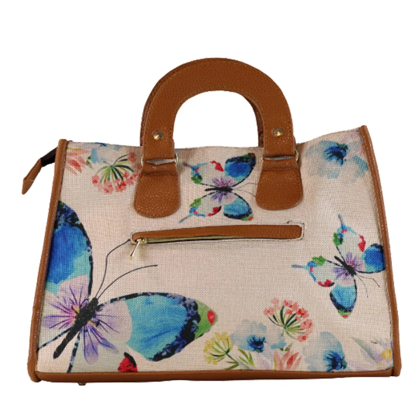 Bolso de mano y bandolera grande de mujer Basket Mariposa Magenta | CHULA Tulum - CHICA del Sur