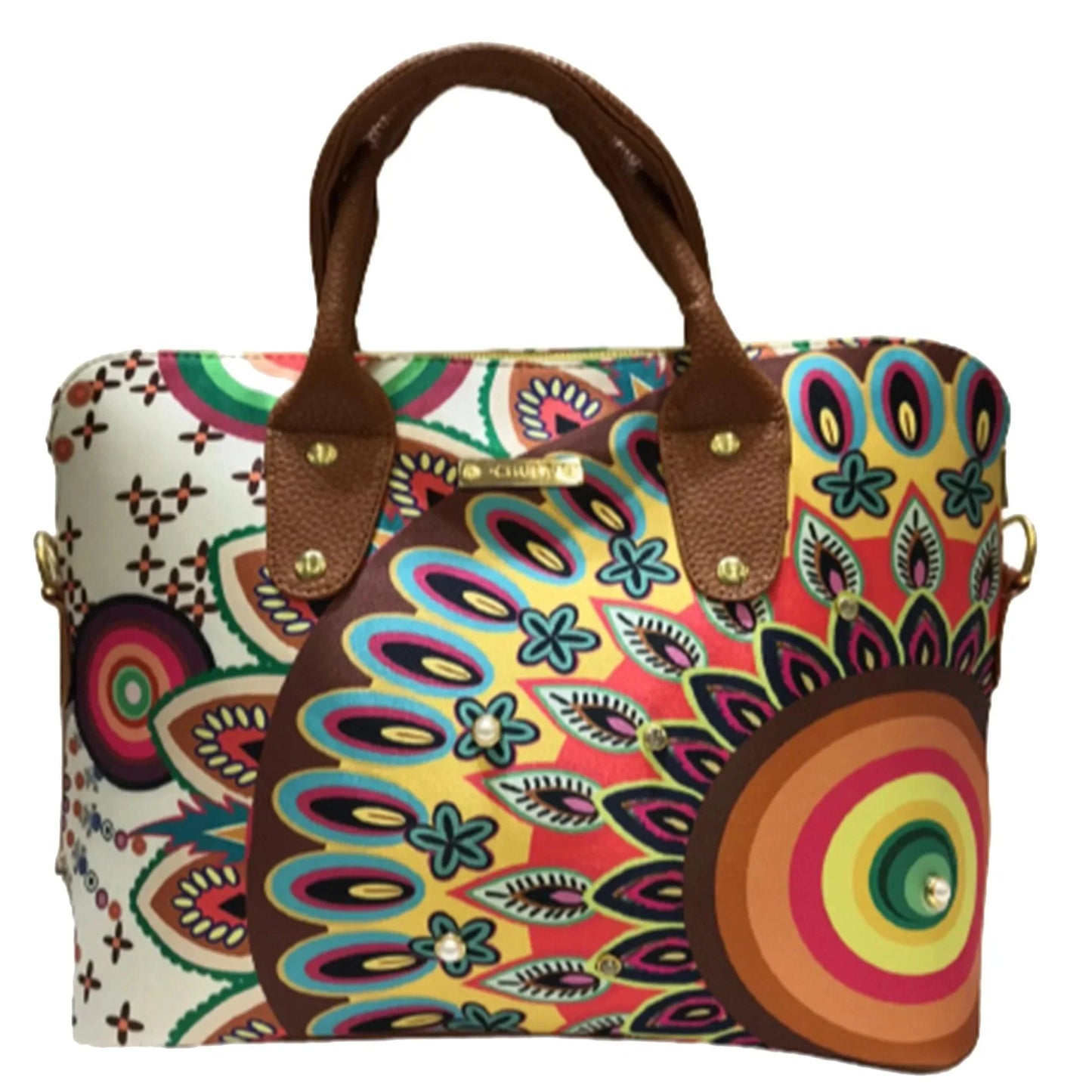Bolso de mano y bandolera grande Lucia Zenda | CHULA Tulum - CHICA del Sur