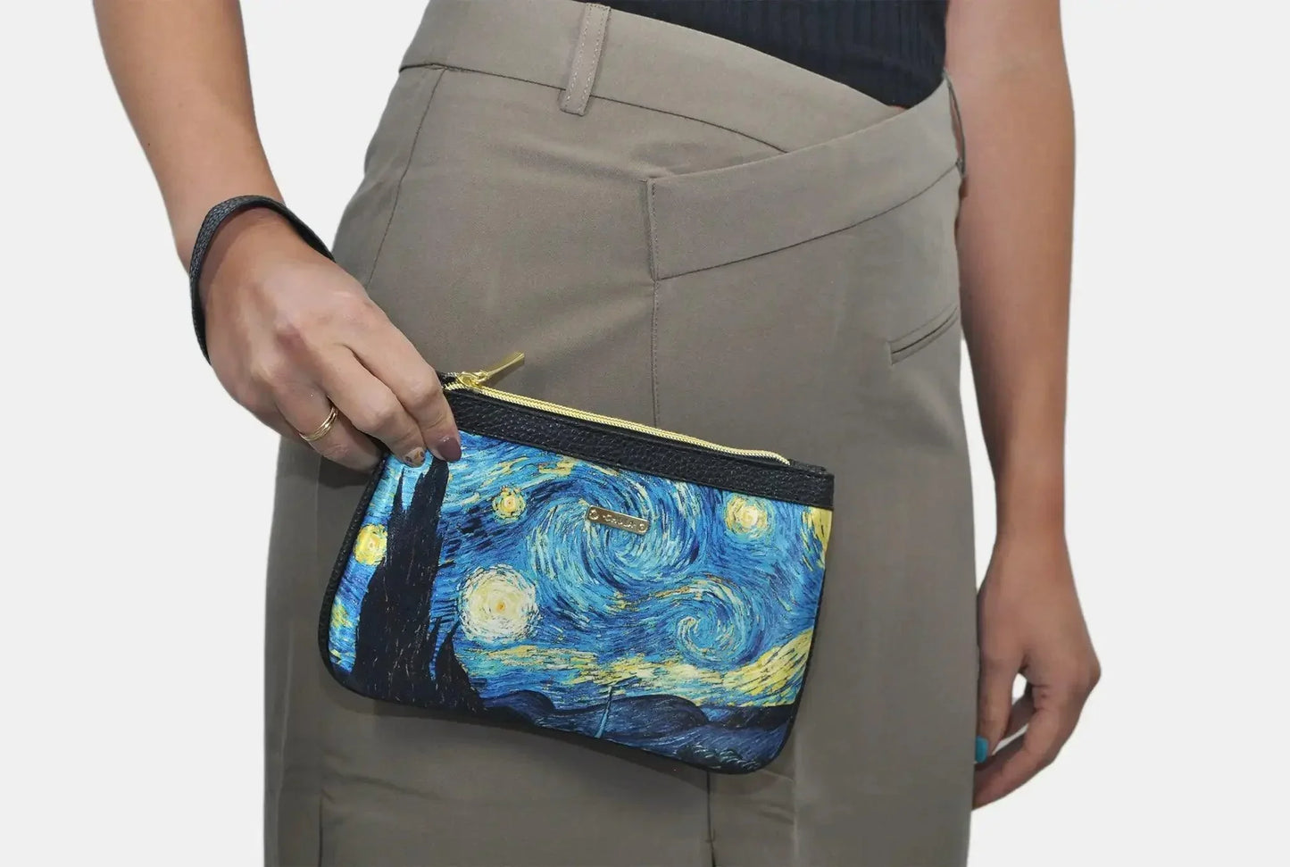 Bolso de Mano Pequeño Mini Clutch Noche Estrellada | CHULA Tulum - CHICA del Sur