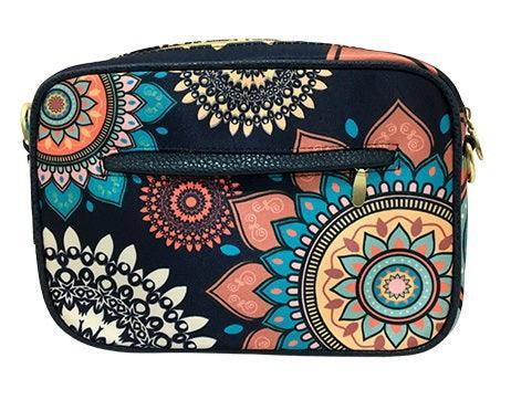Bolso bandolera pequeño MIA Shoulder Mandala Flor | CHULA Tulum - CHICA del Sur
