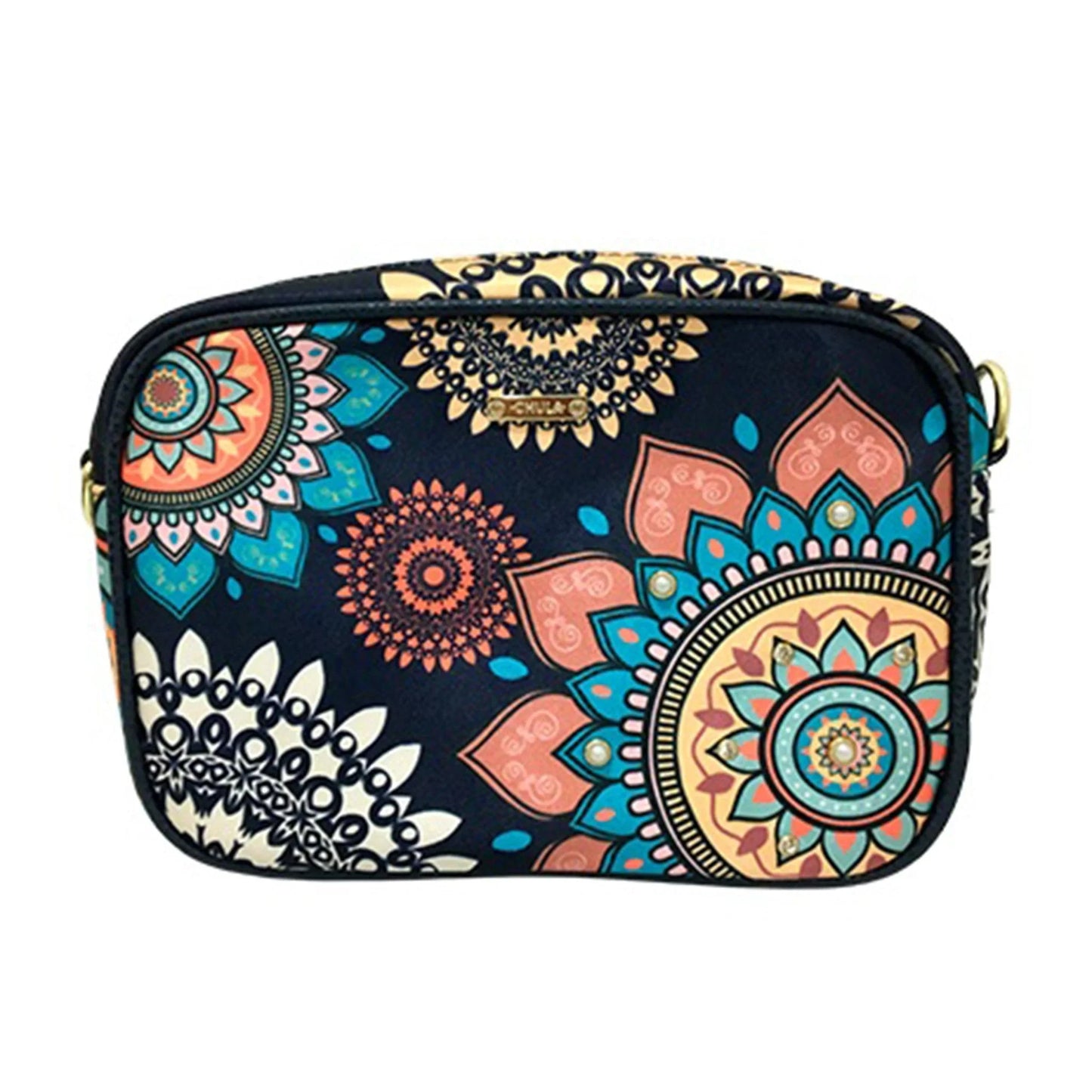 Bolso bandolera pequeño MIA Shoulder Mandala Flor | CHULA Tulum - CHICA del Sur