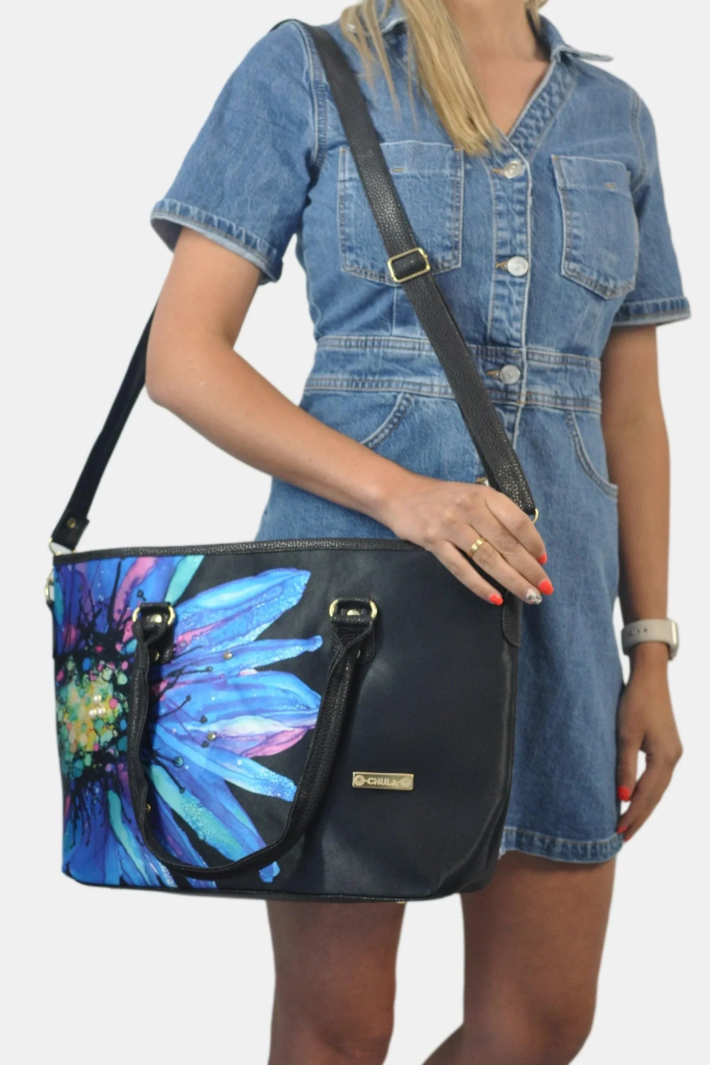 Bolso de hombro y bandolera grande Tania Aeda | CHULA Tulum - CHICA del Sur
