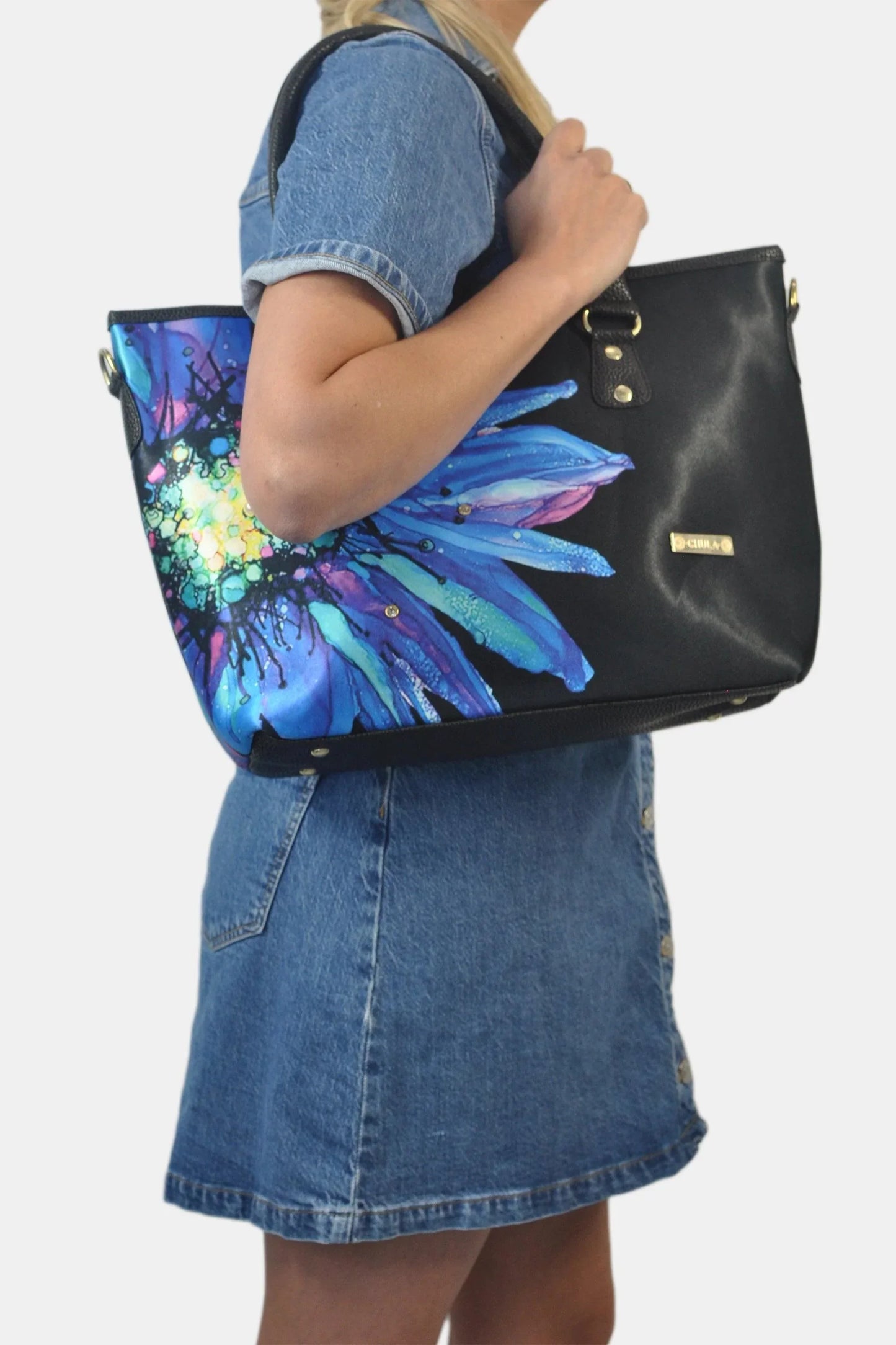 Bolso de hombro y bandolera grande Tania Aeda | CHULA Tulum - CHICA del Sur