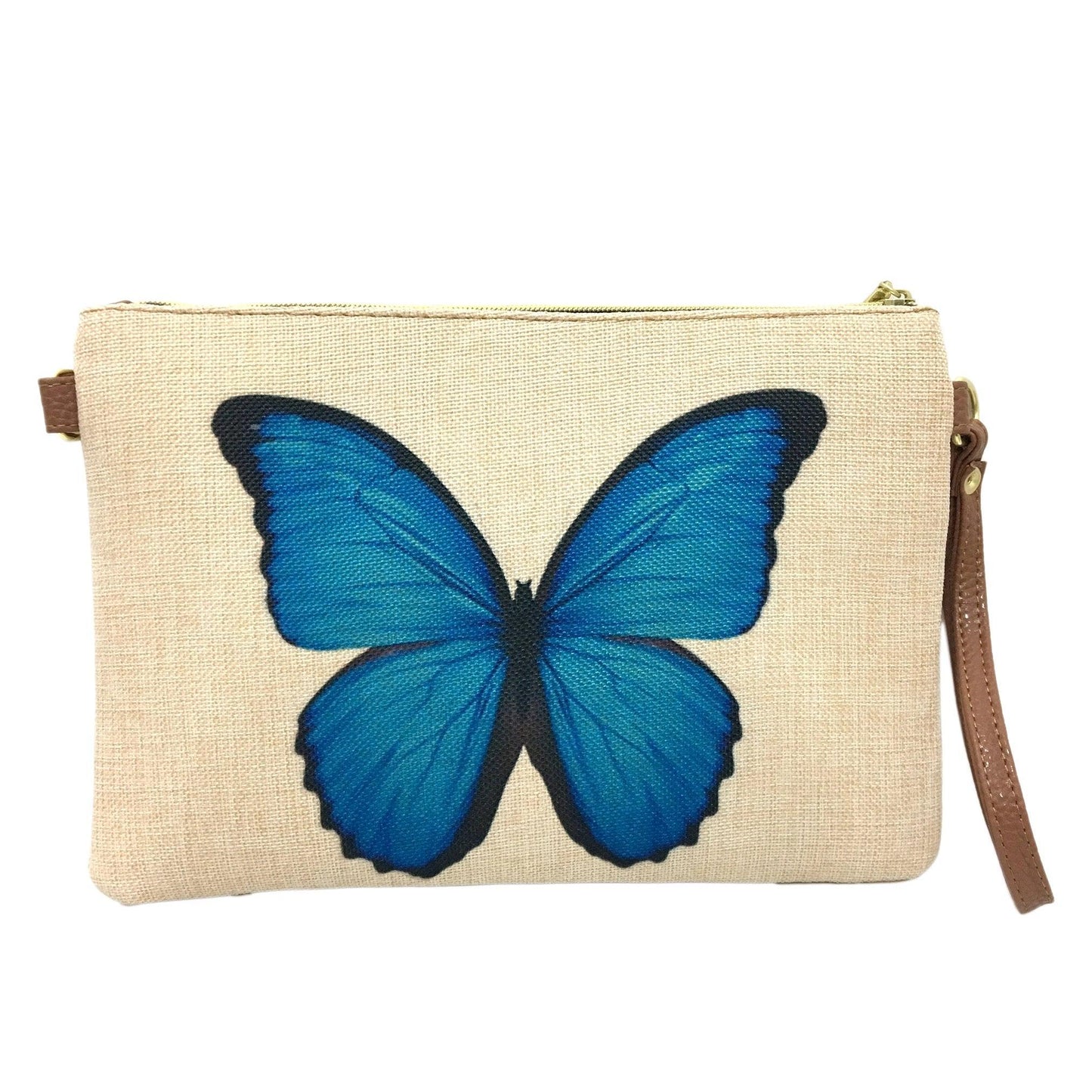 Bolso de Mano y Bandolera Pequeño Clutch Frida Mariposa | CHULA Tulum - CHICA del Sur
