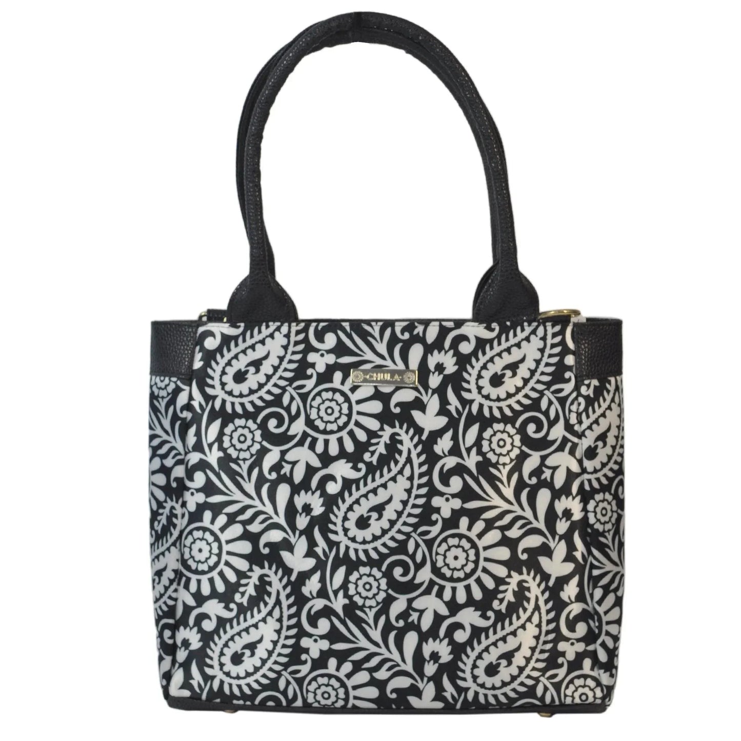 Bolso de hombro y bandolera grande de mujer Angie Garigol Negro | CHULA Tulum - CHICA del Sur