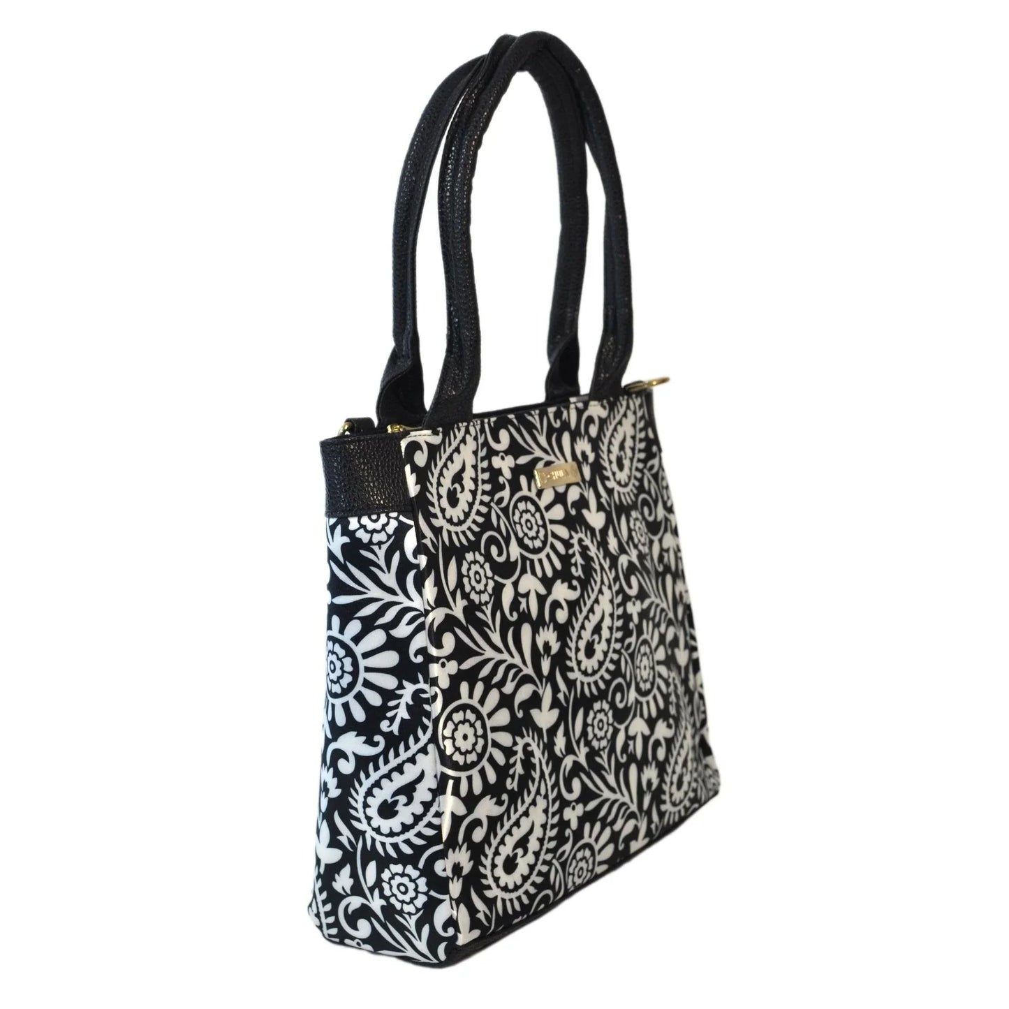 Bolso de hombro y bandolera grande de mujer Angie Garigol Negro | CHULA Tulum - CHICA del Sur