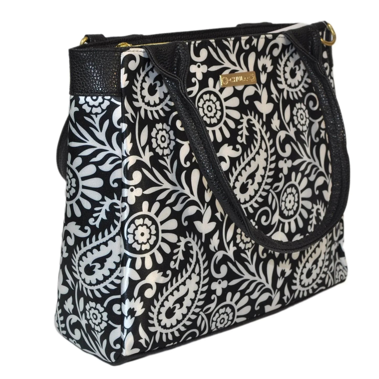 Bolso de hombro y bandolera grande de mujer Angie Garigol Negro | CHULA Tulum - CHICA del Sur