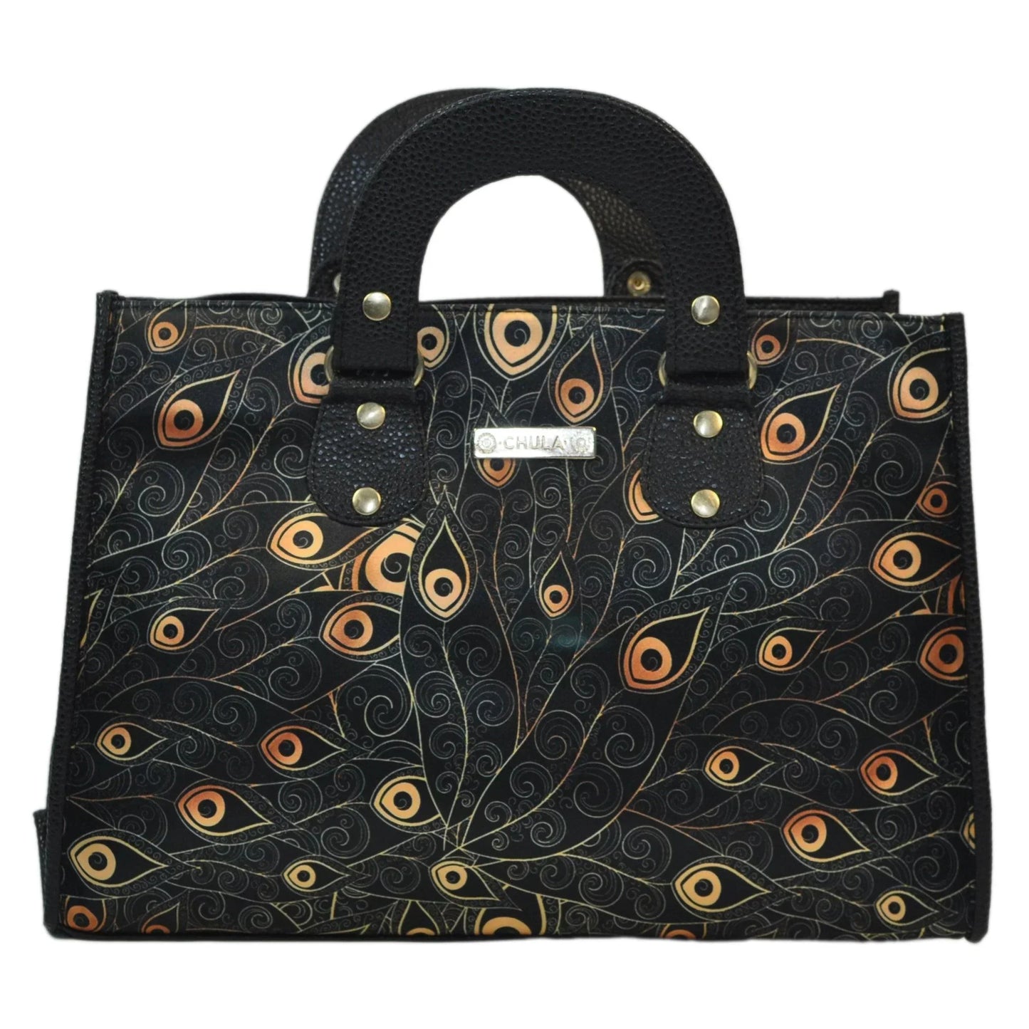 Bolso de mano y bandolera grande de mujer Basket Peacock Golden | CHULA Tulum - CHICA del Sur