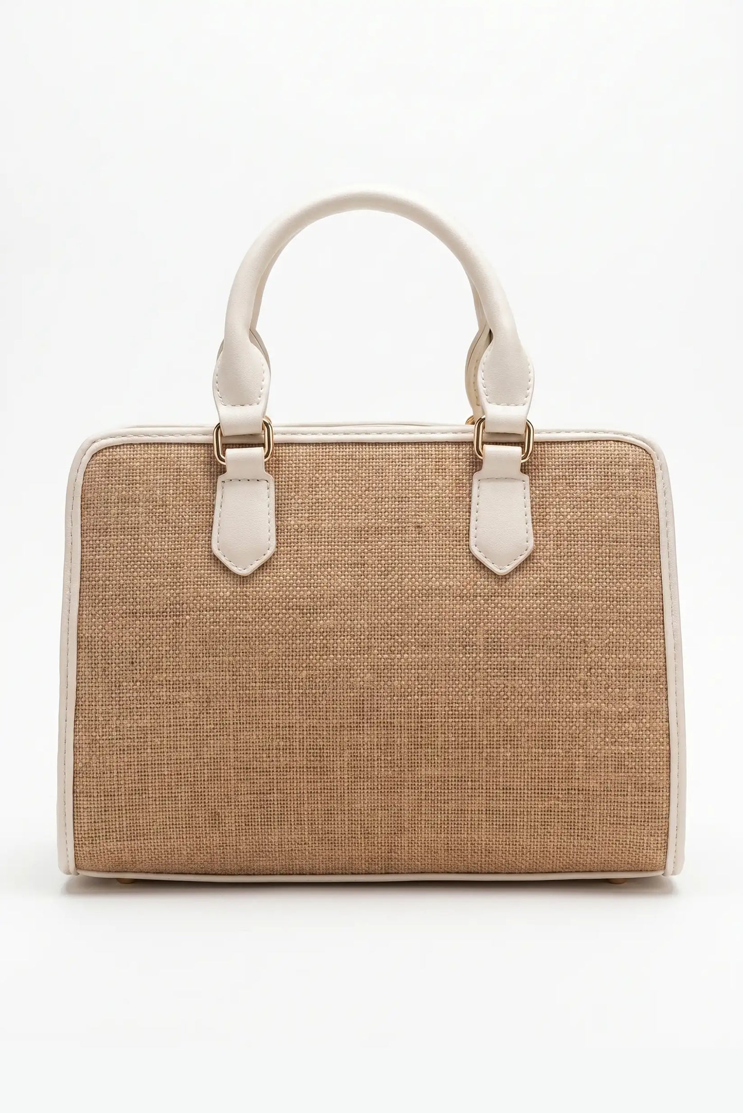 Bolso de mano y de hombro rafia con polipiel Better Life
