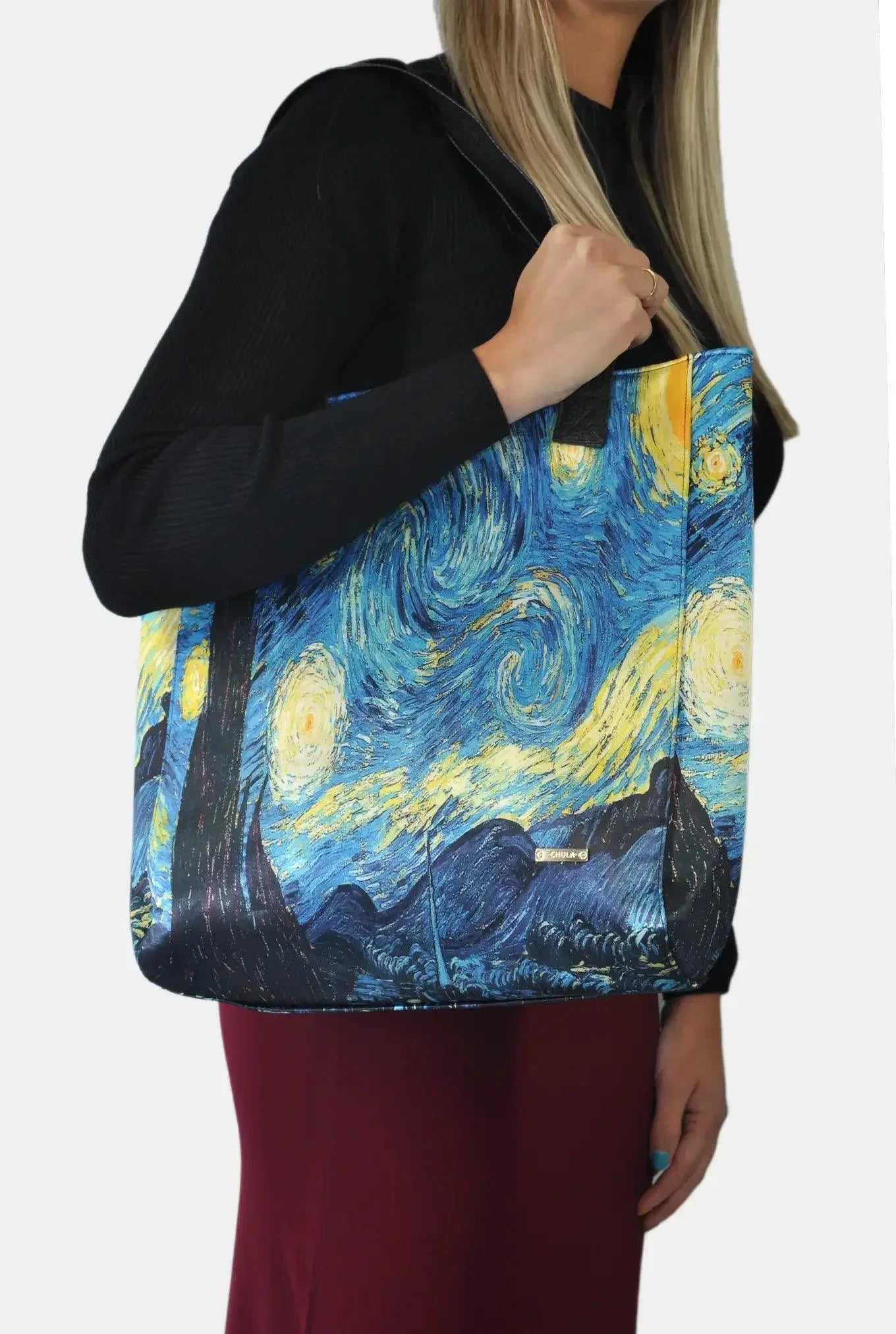 Bolso de Mujer Shopper Grande Opal Tote Noche Estrellada | CHULA Tulum - CHICA del Sur