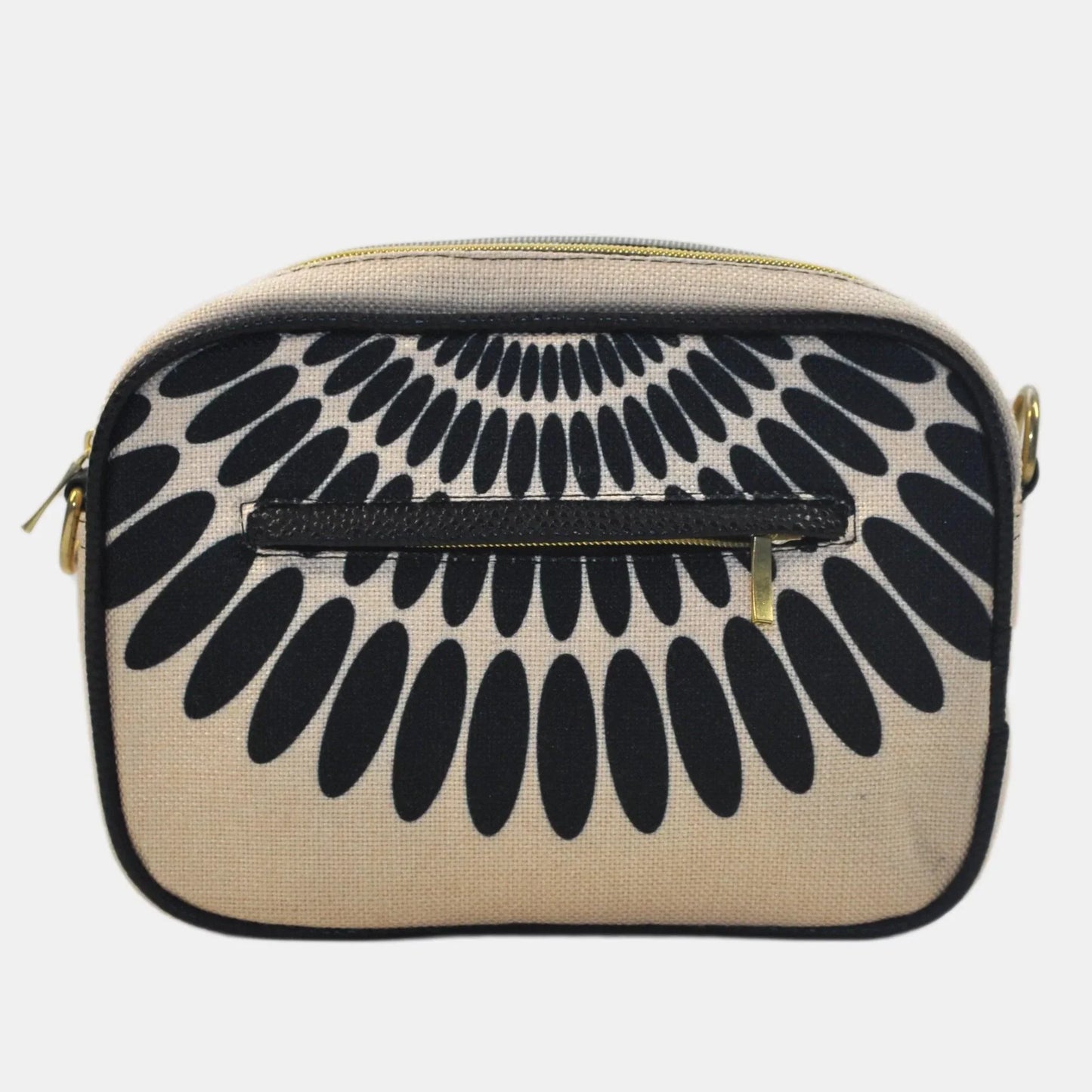 Bolso bandolera pequeño MIA Shoulder Petalos Negros | CHULA Tulum - CHICA del Sur