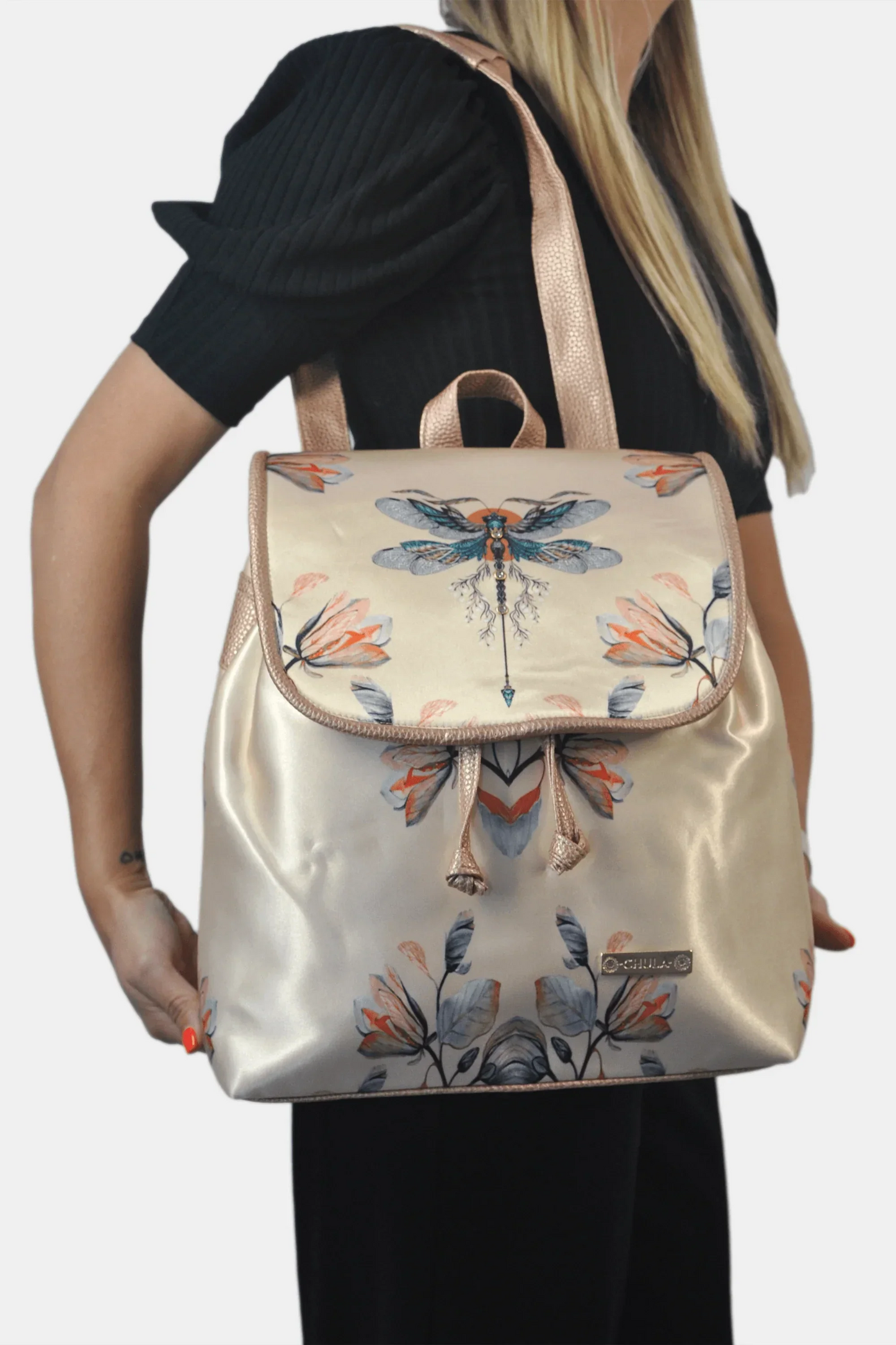 Mochila de Mujer grande BagPack Celine Libélula | CHULA Tulum - CHICA del Sur