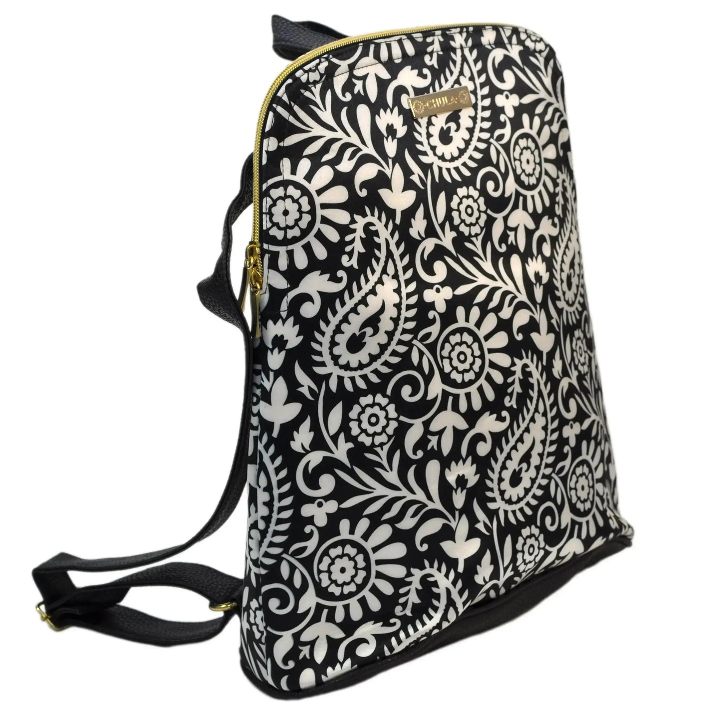 Mochila de Mujer y Bolso de Hombro Grande BagPack Garigol Negro | CHULA Tulum - CHICA del Sur