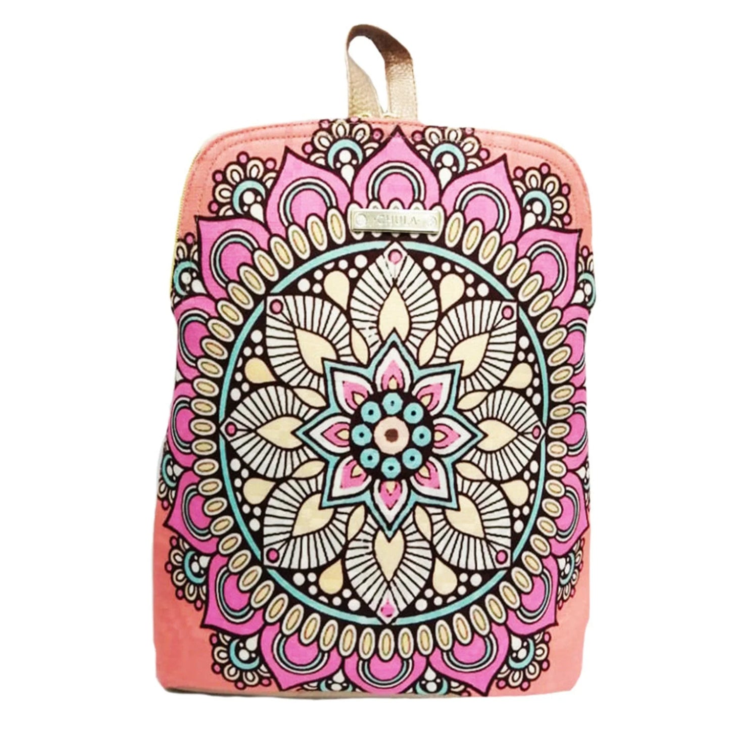 Mochila de Mujer y Bolso de hombro grande BagPack Mandala Summer | CHULA Tulum - CHICA del Sur