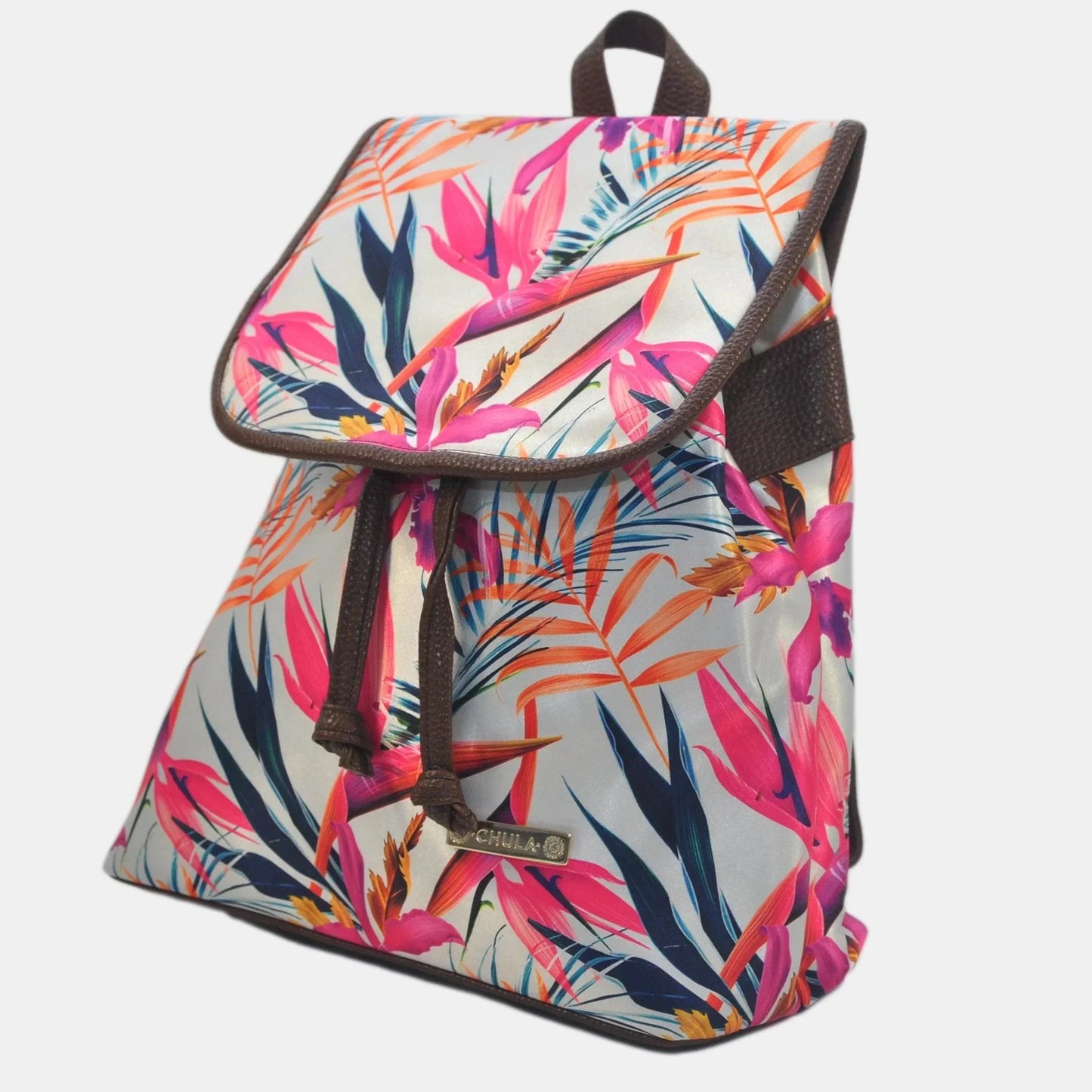 Mochila de Mujer grande BagPack Celine Paraíso de Orquídeas | CHULA Tulum - CHICA del Sur