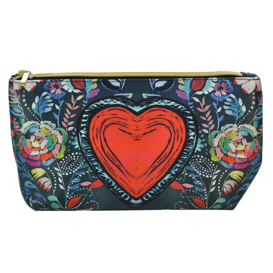 Neceser mediano de Mujer MakeUp Daily Heart Corazón | CHULA Tulum - CHICA del Sur