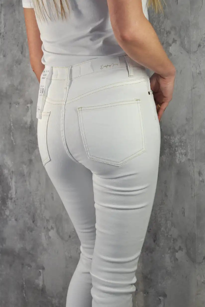 Pantalón Pitillo Blanco Mujer | Jeans Ajustados Primavera 2025 - CHICA del Sur