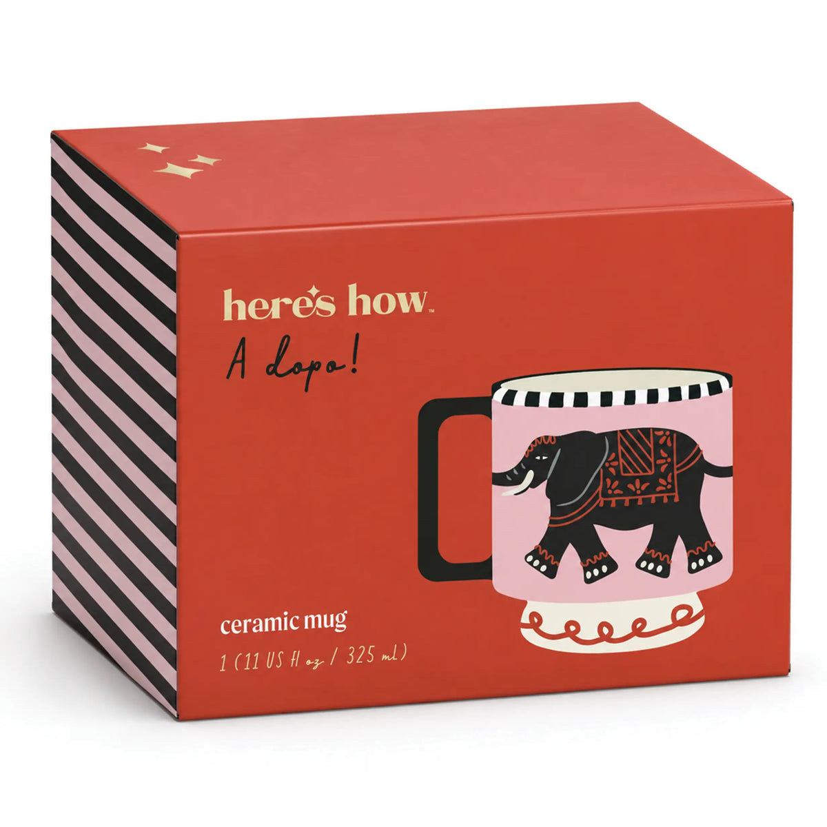 Taza de ceramica A Dopo Paddywax Elefante