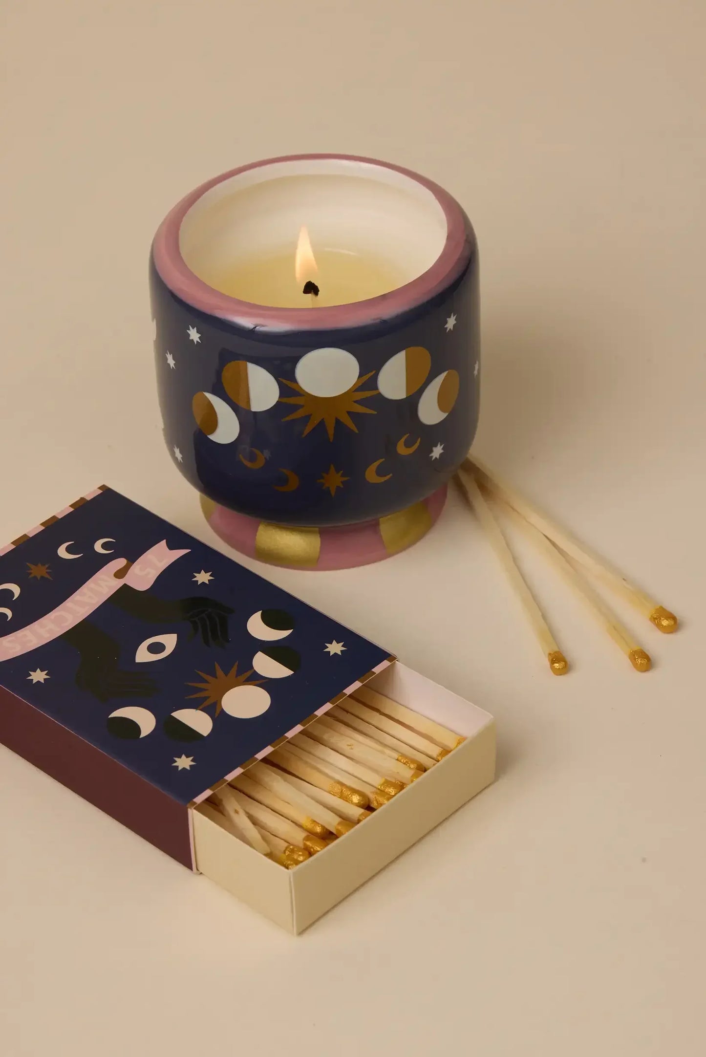 Vela A Dopo Paddywax ceramica Fases Lunares - CHICA del Sur