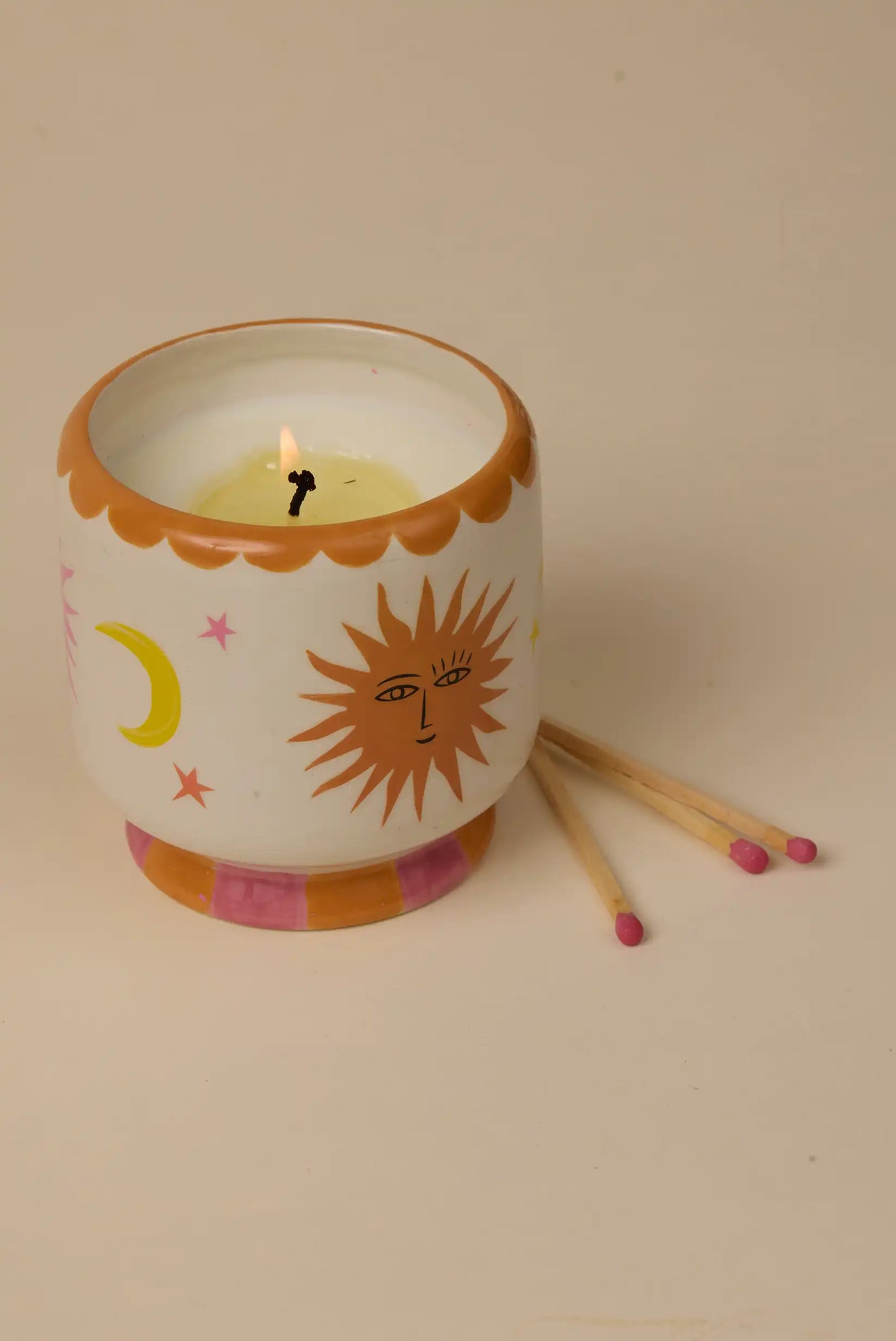 Vela A Dopo Paddywax ceramica Sol Orange & Blossom - CHICA del Sur
