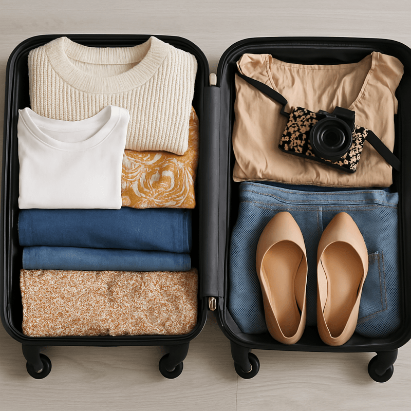 Ropa perfecta para una escapada de fin de semana | Maleta ligera y con rollazo - CHICA del Sur