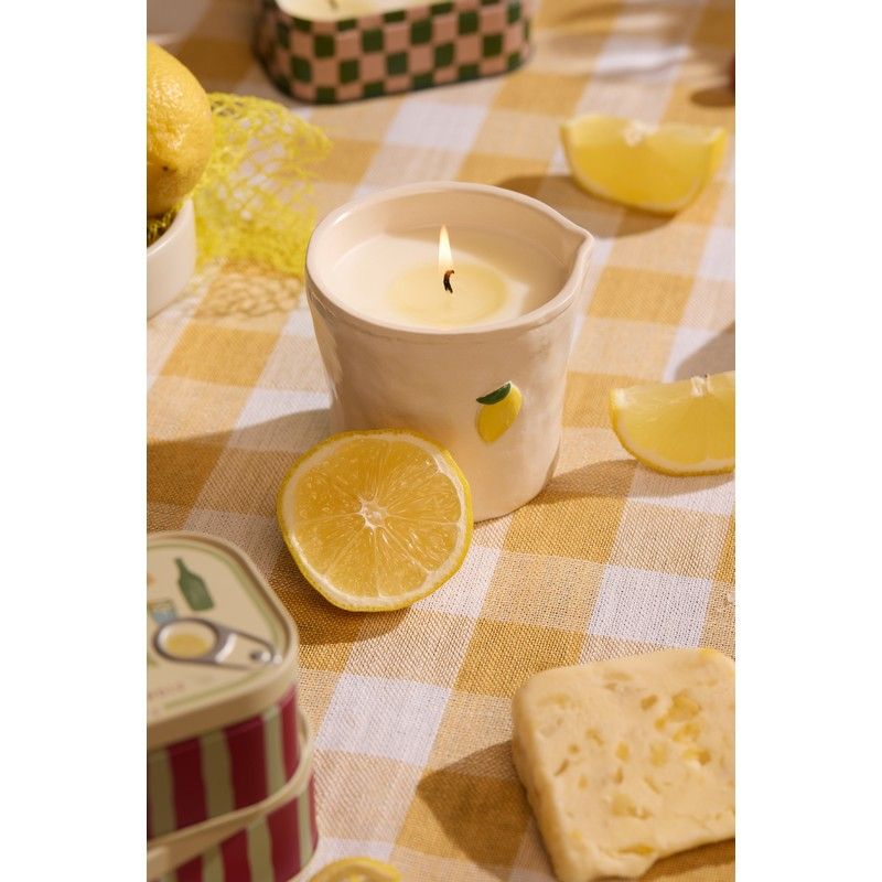 Vela de Cerámica Paddywax Bistro 226g - Limón Meyer | Frescura Cítrica y Diseño Artesanal - CHICA del Sur
