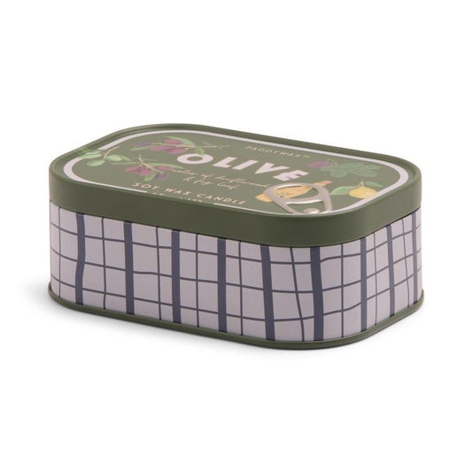 Pack velas Paddywax Bistro Higo & Oliva – grande + pequeña | Aroma mediterráneo artesanal - CHICA del Sur
