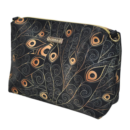 Bolso Bandolera Mediano de mujer Suzy Peacock Golden | CHULA Tulum regalo original bolso estampado