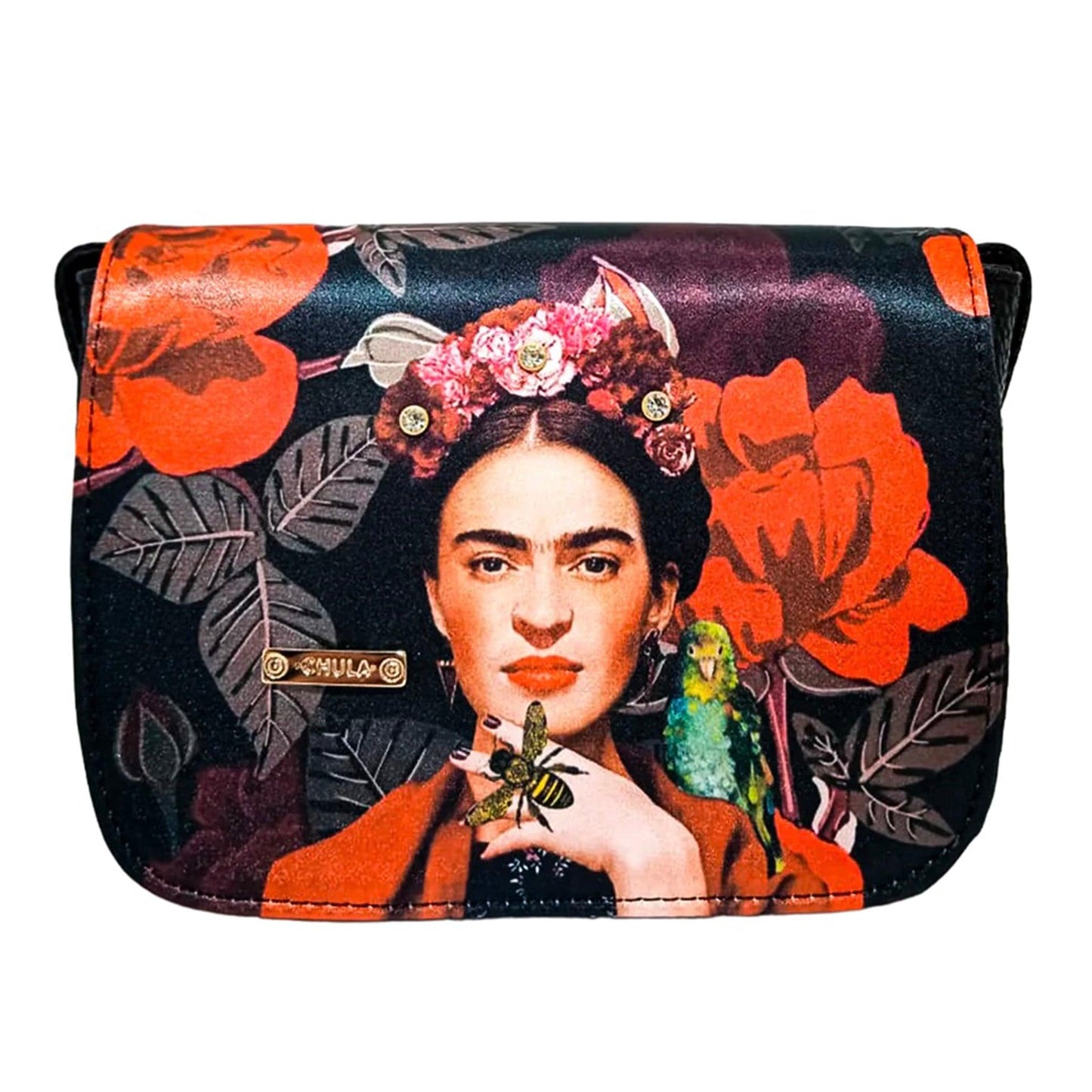 Bolso bandolera pequeño de mujer Julie Shoulder Frida Abeja roja | CHULA Tulum - CHULA Tulum