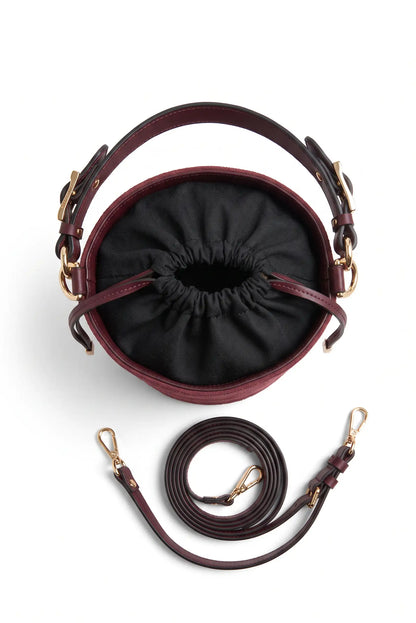 Bolso bombonera de mano y hombro mediano ante