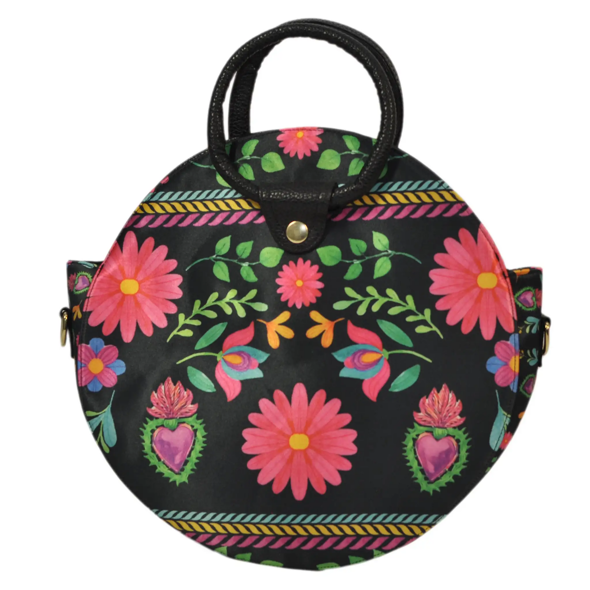 Bolso de mano y bandolera circular mediana de mujer Anabel Frida Rouse | CHULA Tulum