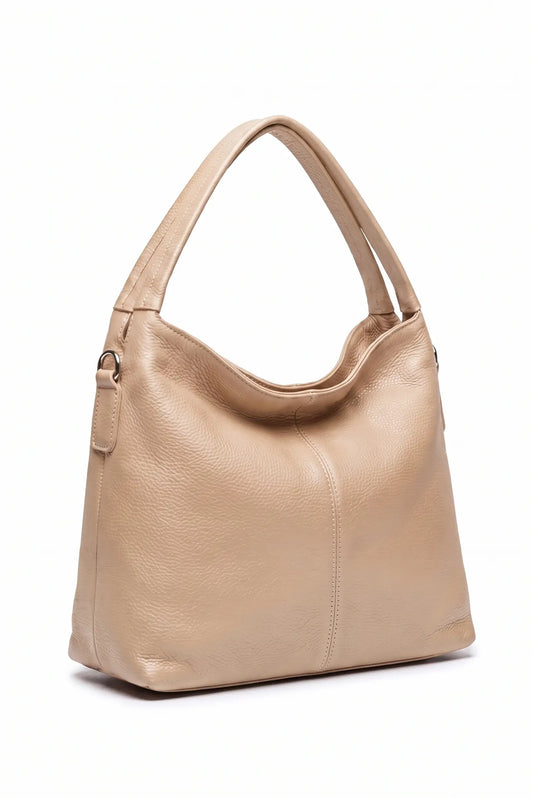 Bolso de mano y de hombro mediano piel