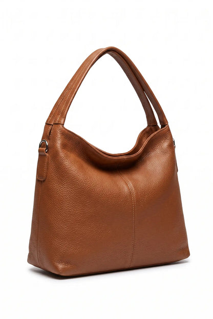 Bolso de mano y de hombro mediano piel