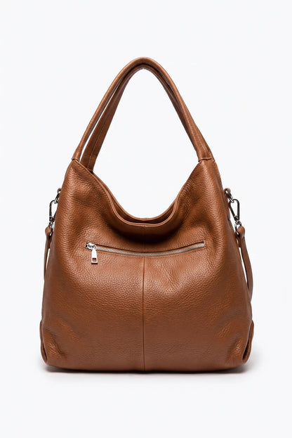 Bolso de mano y de hombro mediano piel