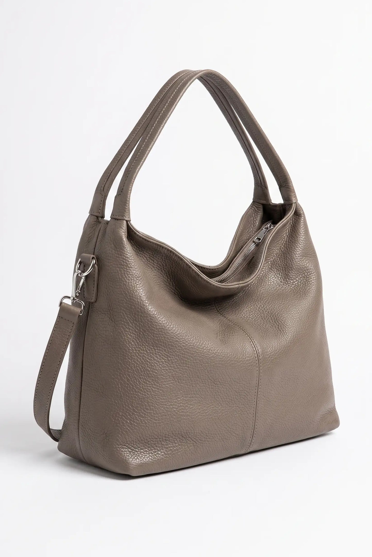 Bolso de mano y de hombro mediano piel