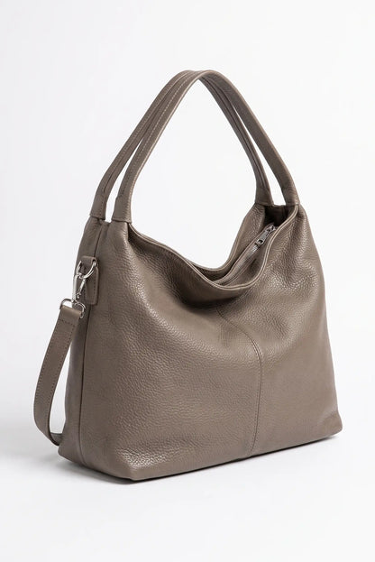 Bolso de mano y de hombro mediano piel