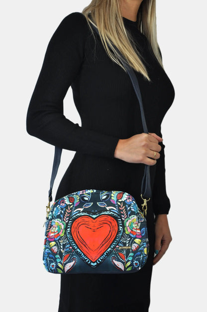 Bolso de mano y Bandolera mediano Milly Daily Heart Corazón | CHULA Tulum - CHULA Tulum